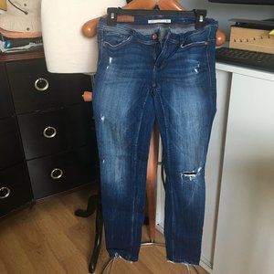 ZAra women skinny hole jeans
